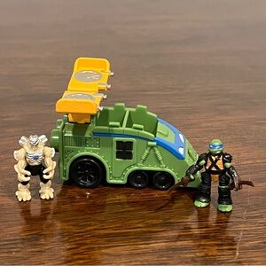 Teenage Mutant Ninja Turtles Micro Mutants Shellraiser Super Ninja Leo Shredder